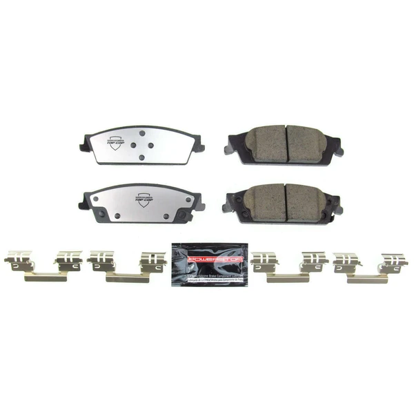 Disc Brake Pad Set - Rear Side - PowerStop Z37-1707