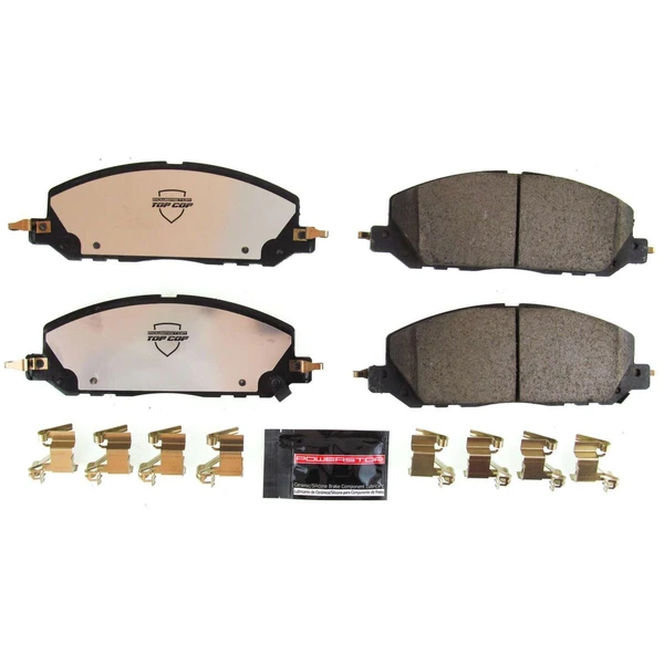 Disc Brake Pad Set - Front Side - PowerStop Z37-2229