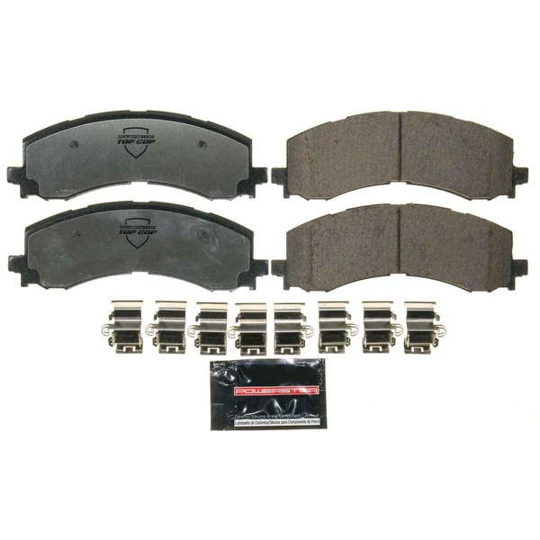 Disc Brake Pad Set - Front Side - PowerStop Z37-2382
