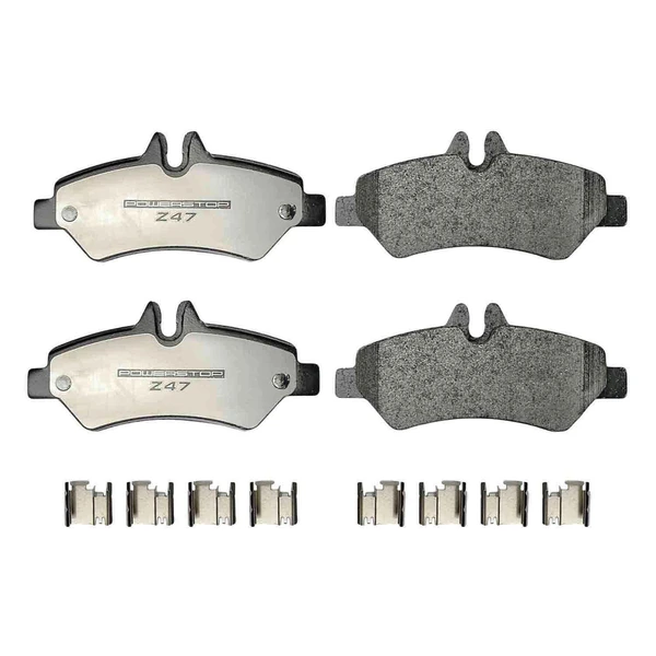 Disc Brake Pad Set - Rear Side - PowerStop Z47-1317