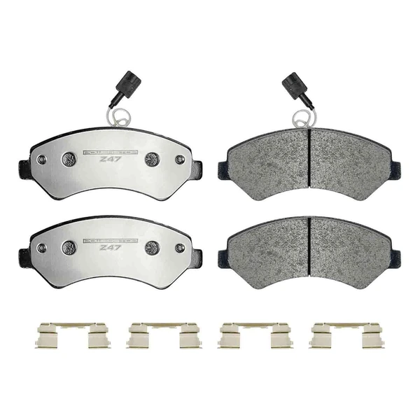 Disc Brake Pad Set - Front Side - PowerStop Z47-1540