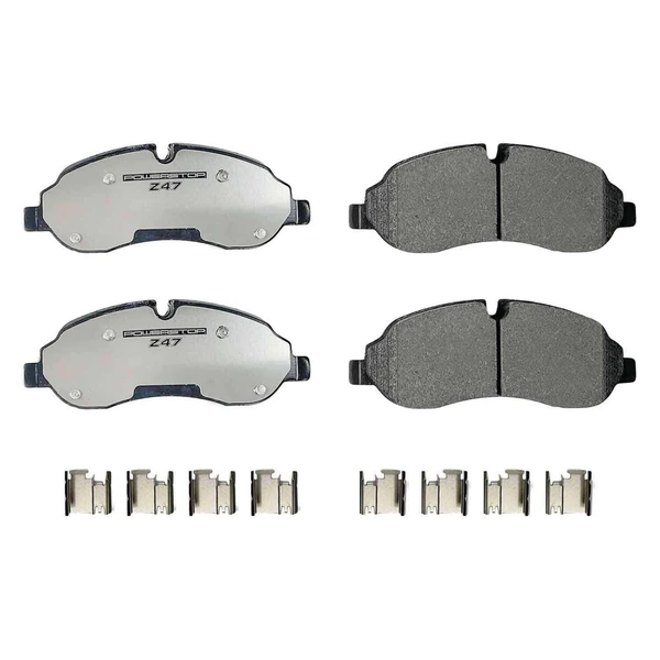 Disc Brake Pad Set - Front Side - PowerStop Z47-1774