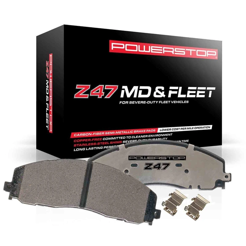 Disc Brake Pad Set - Front Side - PowerStop Z47-784