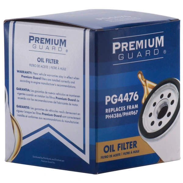 Premium Guard PG4476 Engine Oil Filter