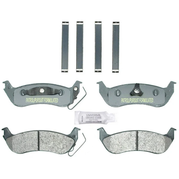 Disc Brake Pad Set - Rear Side - Raybestos ATD932P