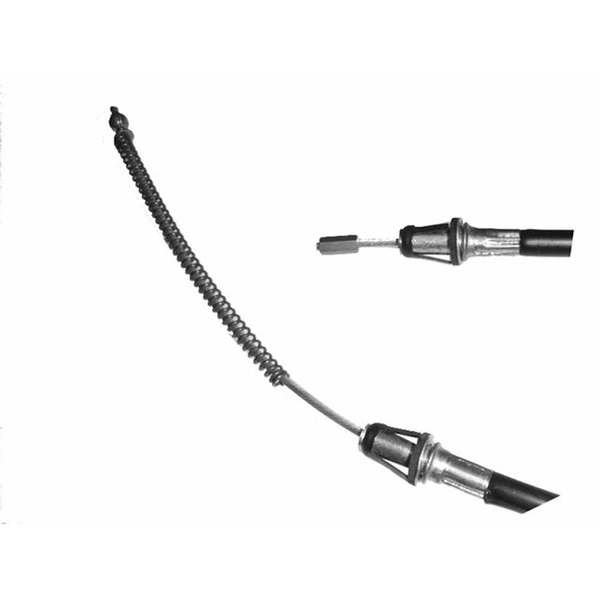 Parking Brake Cable - Rear Side - Raybestos BC93045