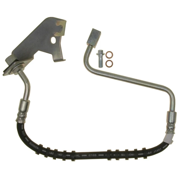Brake Hydraulic Hose - Front Right Passenger Side - Raybestos BH382389