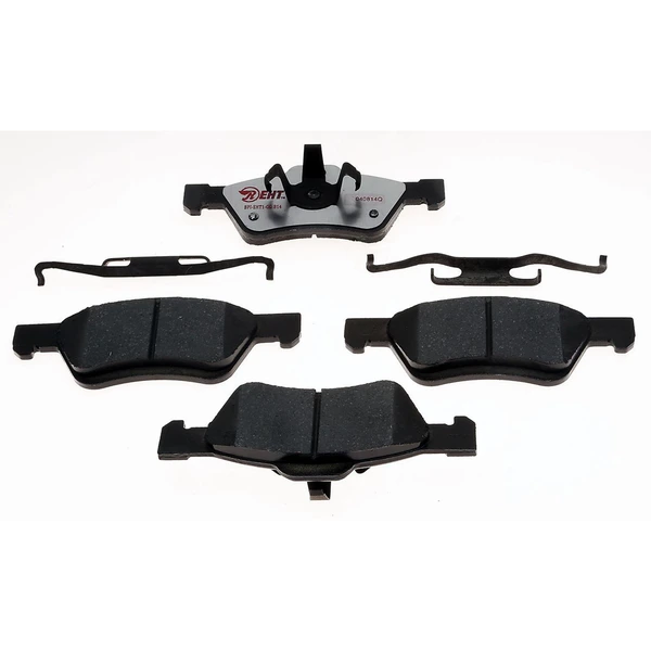 Disc Brake Pad Set - Front Side - Raybestos EHT1047H