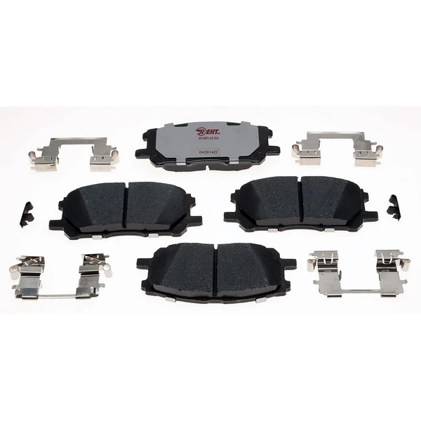 Disc Brake Pad Set - Front Side - Raybestos EHT1005H