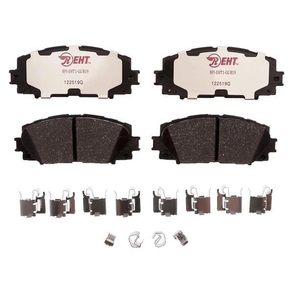 Disc Brake Pad Set - Front Side - Raybestos EHT1184H