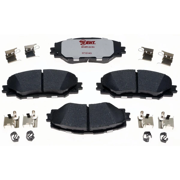 Disc Brake Pad Set - Front Side - Raybestos EHT1210H