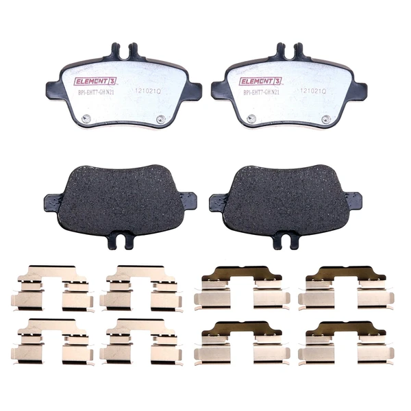 Disc Brake Pad Set - Rear Side - Raybestos EHT1646H