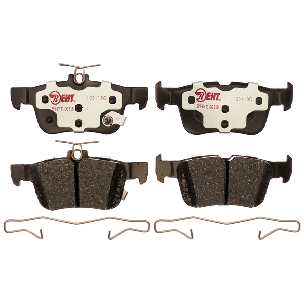 Disc Brake Pad Set - Rear Side - Raybestos EHT1665H