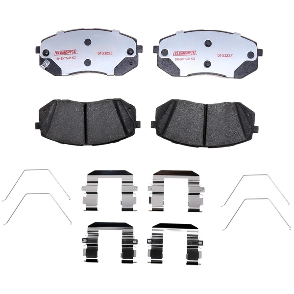Disc Brake Pad Set - Front Side - Raybestos EHT1855AH