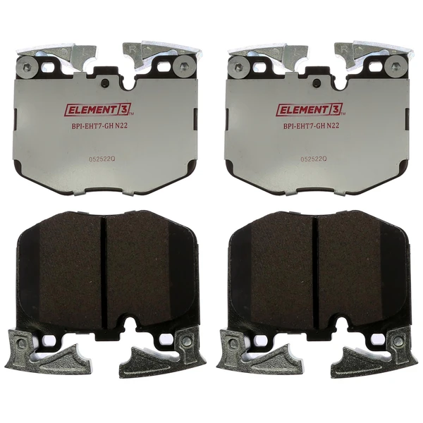 Disc Brake Pad Set - Front Side - Raybestos EHT1867