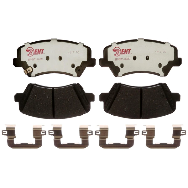 Disc Brake Pad Set - Front Side - Raybestos EHT1828H