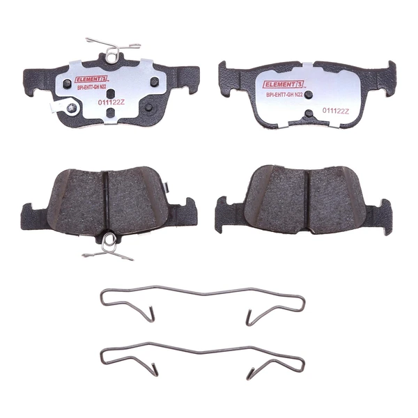 Disc Brake Pad Set - Rear Side - Raybestos EHT1833H