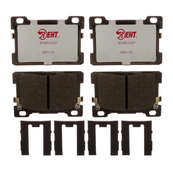 Disc Brake Pad Set - Rear Side - Raybestos EHT1976H