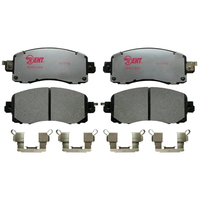Disc Brake Pad Set - Front Side - Raybestos EHT2045H