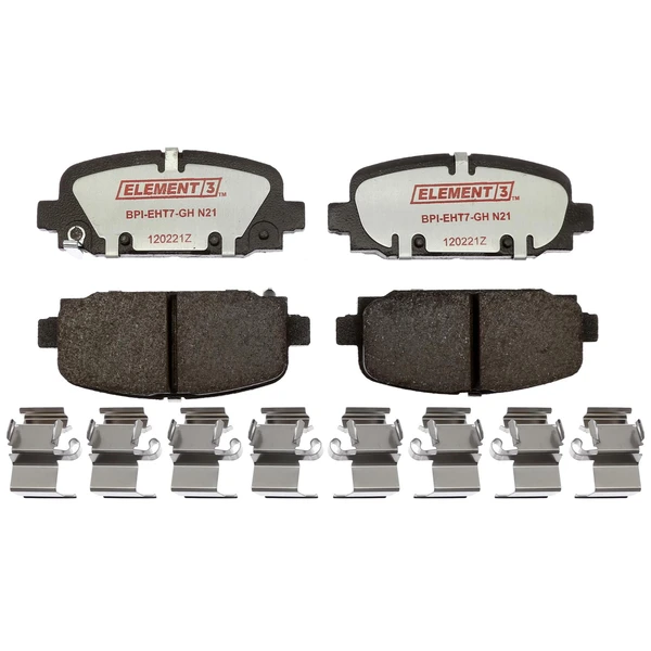Disc Brake Pad Set - Rear Side - Raybestos EHT2081H
