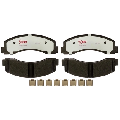 Disc Brake Pad Set - Front Side - Raybestos EHT2087H