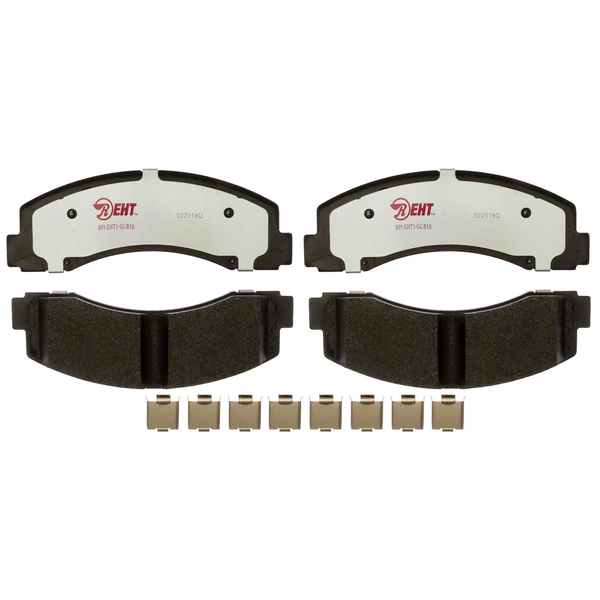 Disc Brake Pad Set - Front Side - Raybestos EHT2087H
