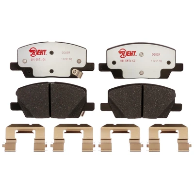 Disc Brake Pad Set - Front Side - Raybestos EHT2019H