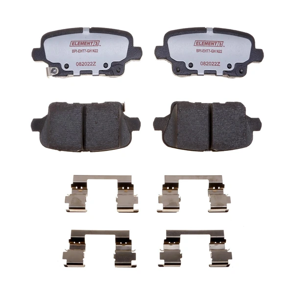 Disc Brake Pad Set - Rear Side - Raybestos EHT2189H