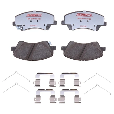 Disc Brake Pad Set - Front Side - Raybestos EHT2190H