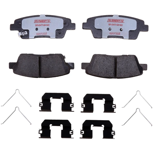Disc Brake Pad Set - Rear Side - Raybestos EHT2100H