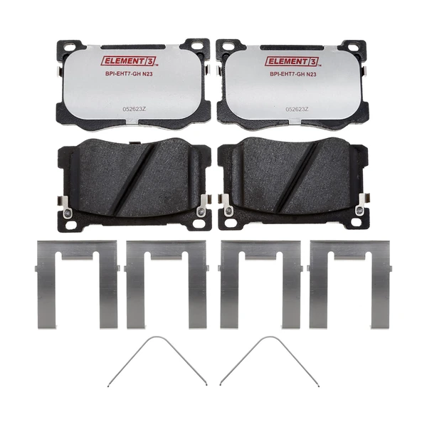 Disc Brake Pad Set - Front Side - Raybestos EHT2101H