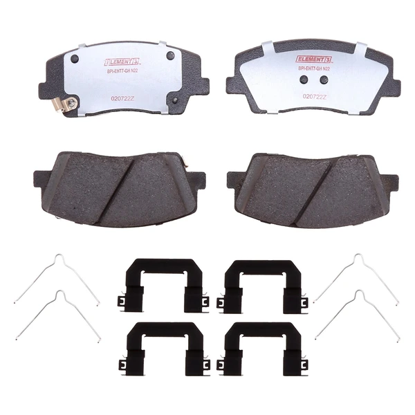 Disc Brake Pad Set - Front Side - Raybestos EHT2117H