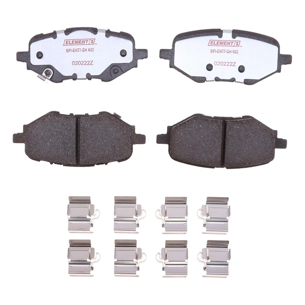 Disc Brake Pad Set - Rear Side - Raybestos EHT2116H