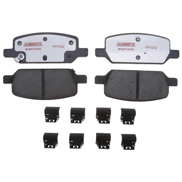 Disc Brake Pad Set - Rear Side - Raybestos EHT2283H