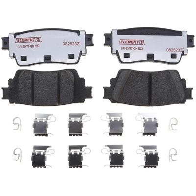 Disc Brake Pad Set - Rear Side - Raybestos EHT2200H