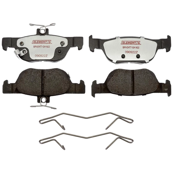 Disc Brake Pad Set - Rear Side - Raybestos EHT2219H