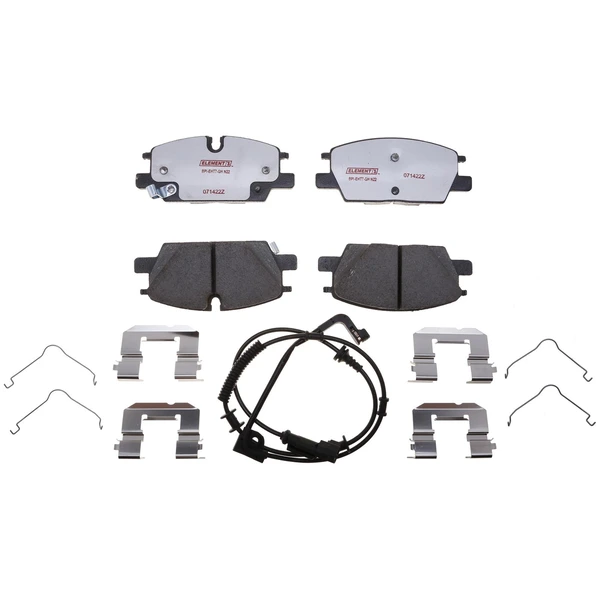 Disc Brake Pad Set - Front Side - Raybestos EHT2345AH