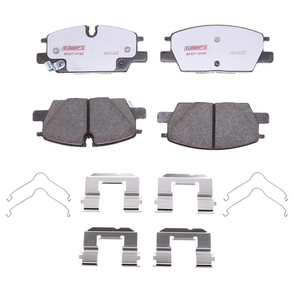 Disc Brake Pad Set - Front Side - Raybestos EHT2345H