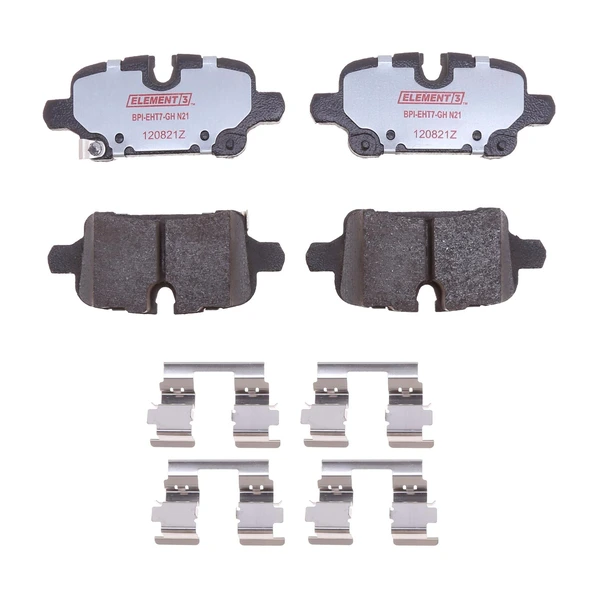 Disc Brake Pad Set - Rear Side - Raybestos EHT2374H