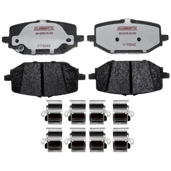 Disc Brake Pad Set - Rear Side - Raybestos EHT2397H