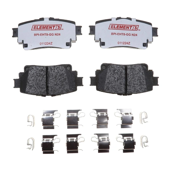 Disc Brake Pad Set - Rear Side - Raybestos EHT2305H
