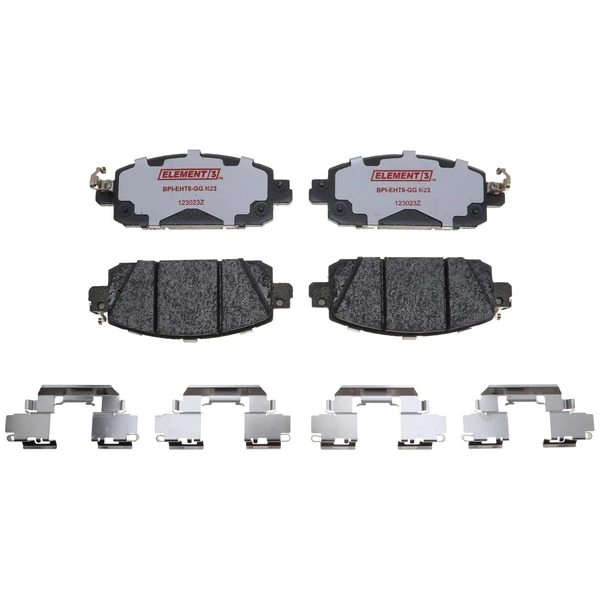 Disc Brake Pad Set - Front Side - Raybestos EHT2310H