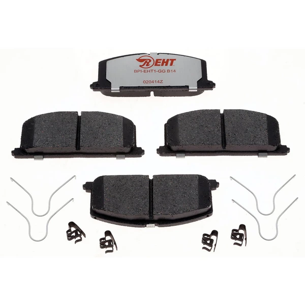 Disc Brake Pad Set - Front Side - Raybestos EHT242H
