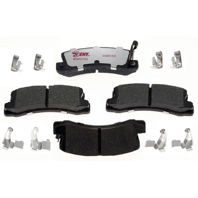 Disc Brake Pad Set - Rear Side - Raybestos EHT325H