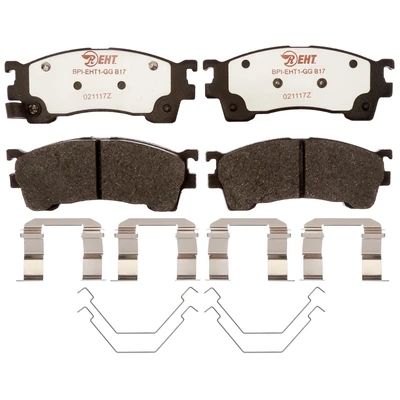 Disc Brake Pad Set - Front Side - Raybestos EHT637H