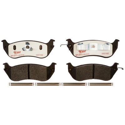 Disc Brake Pad Set - Rear Side - Raybestos EHT674AH