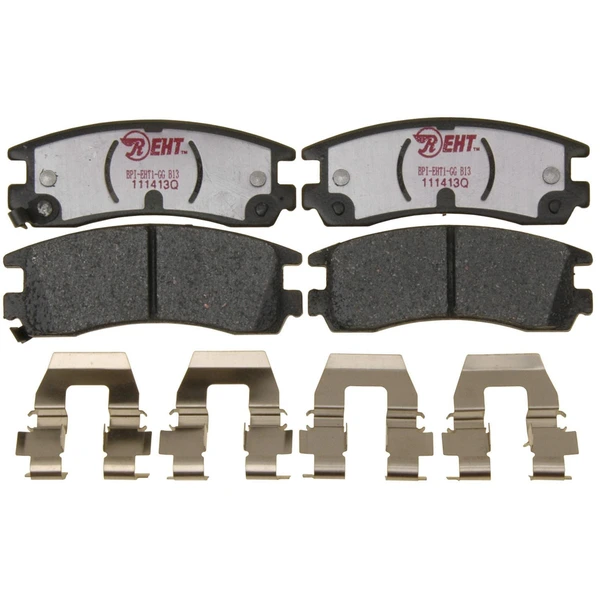 Disc Brake Pad Set - Rear Side - Raybestos EHT698H