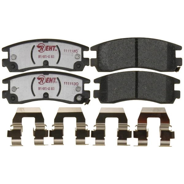 Disc Brake Pad Set - Rear Side - Raybestos EHT714H