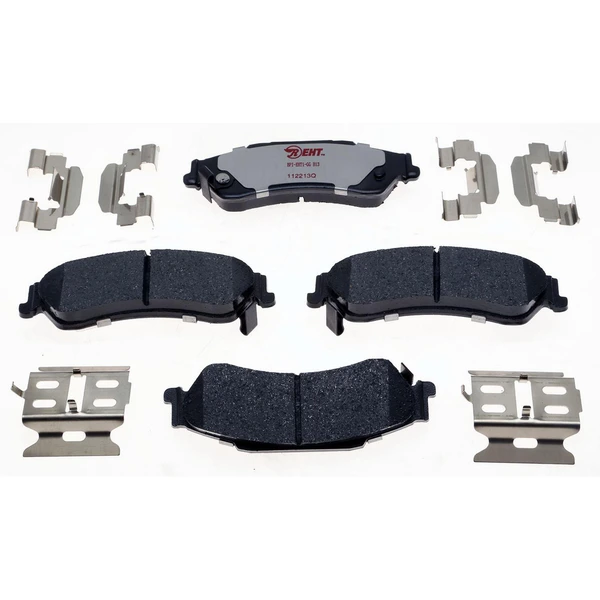 Disc Brake Pad Set - Rear Side - Raybestos EHT729H