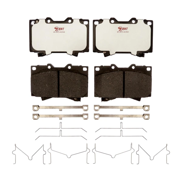 Disc Brake Pad Set - Front Side - Raybestos EHT772H